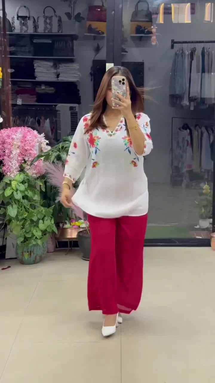 Women’s Trendy Printed Co-Ord Fashion Set