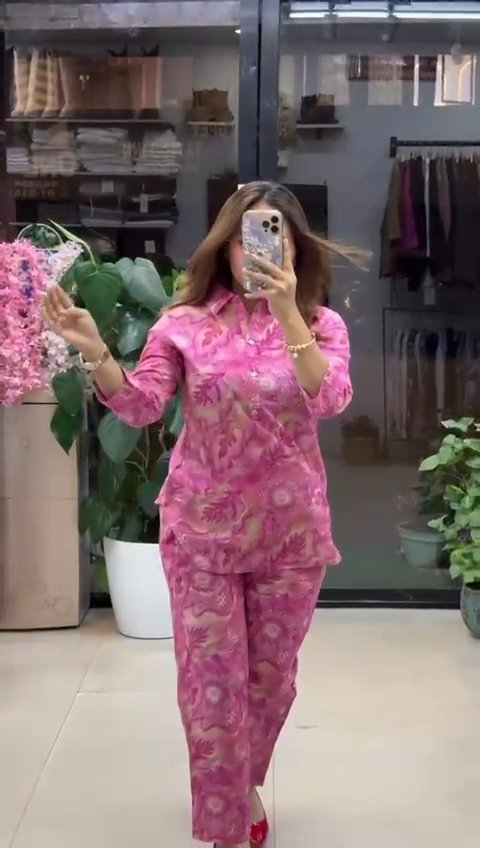 Sunshine Floral Premium Co-Ord Outfit Set